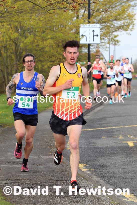 The 2023 Terry O'Gara Memorial 5k Road Race organised by Wallsend Harriers. Photo: David T. Hewitson/Sports for All Pics